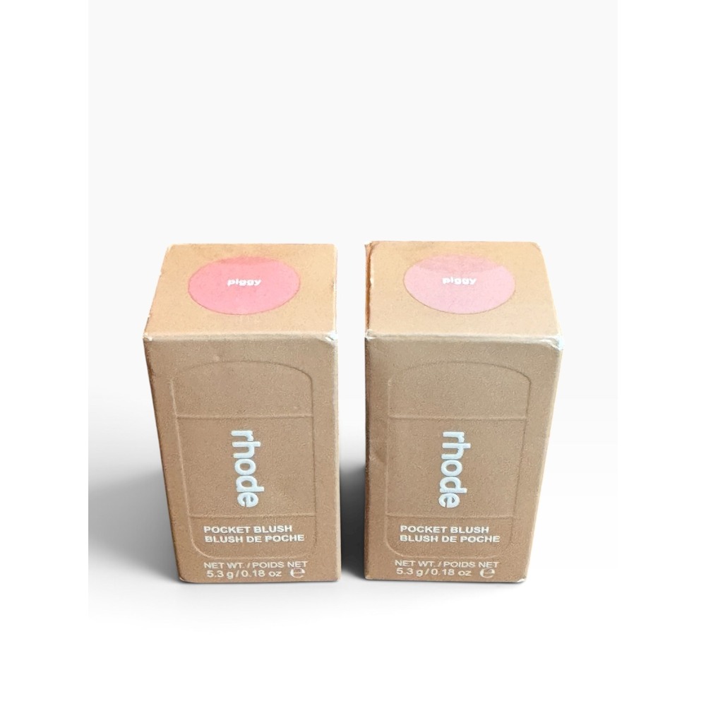 Rhode Pocket Blush Piggy Cream Blush Stick Set of 2 New in Box